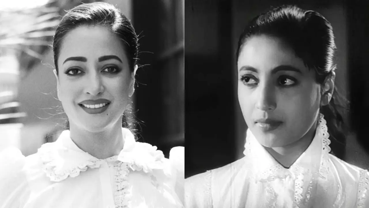 Raima Sen recreates grandmother Suchitra Sen`s retro look 