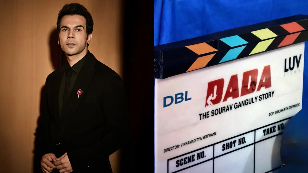 Rajkummar Rao begins shooting for Sourav Ganguly biopic, shares pic from sets 