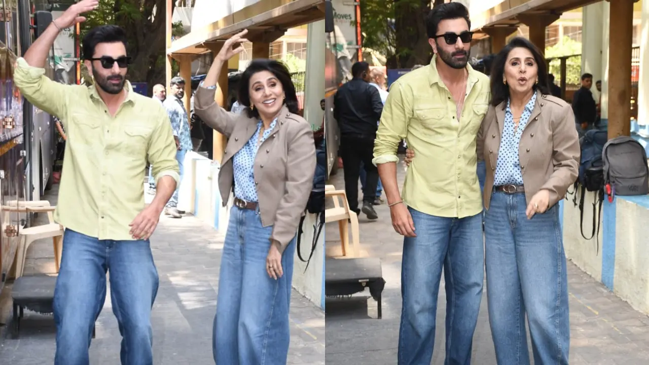 Ranbir Kapoor joins Neetu Kapoor for playful Senti hookstep moment 