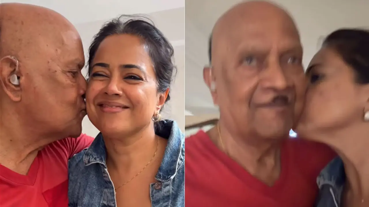 Sameera Reddy says her 92 year-old father still worries about her safety