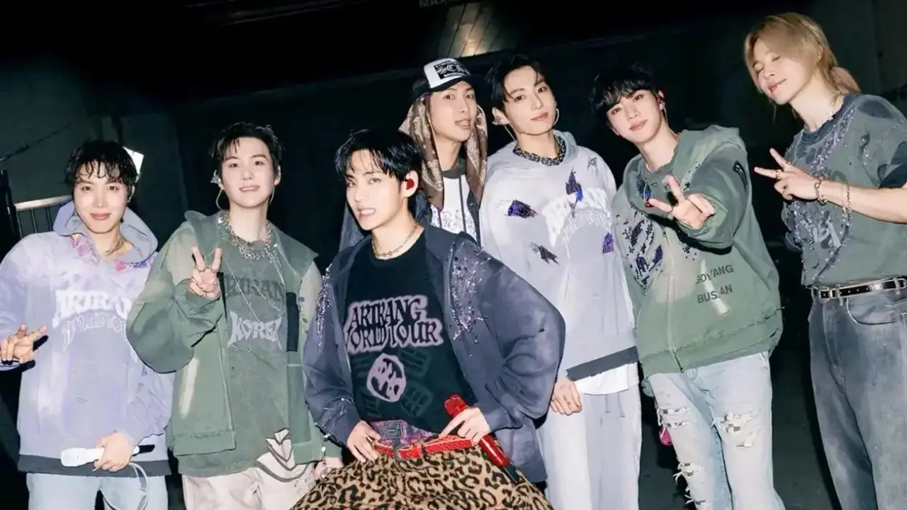 BTS’ safety pin styled outfits sparks buzz during ARIRANG world tour 