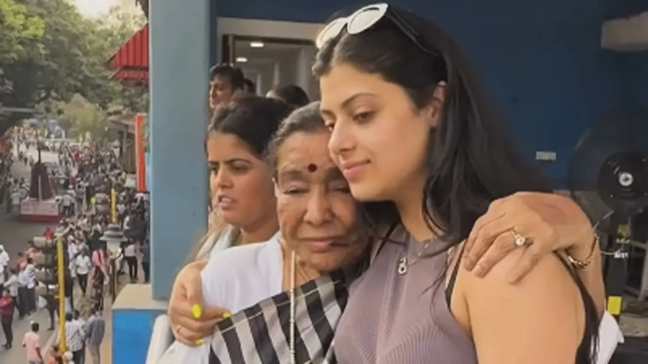 Zanai Bhosle remembers Asha Bhosle: `She would want us to celebrate life`