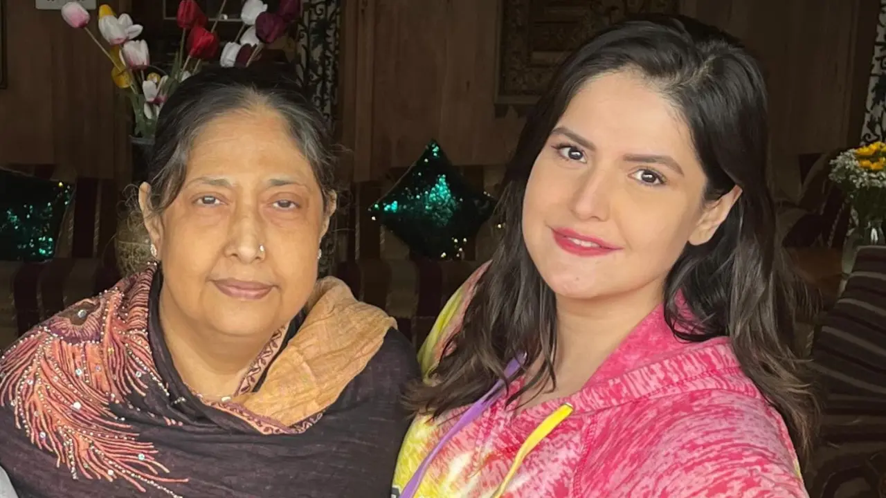 Zareen Khan pens emotional note in first post after mother`s death 