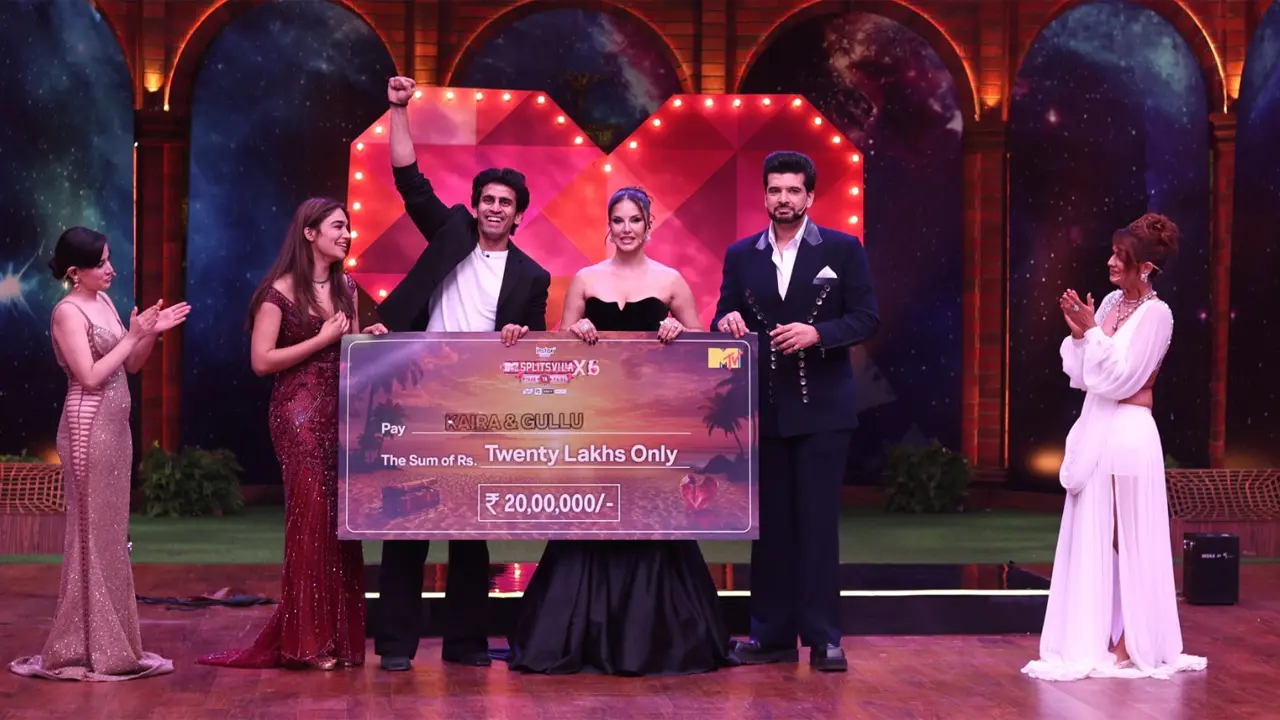 MTV Splitsvilla X6: Gullu aka Kushal Tanwar and Kaira Anu lift the trophy 