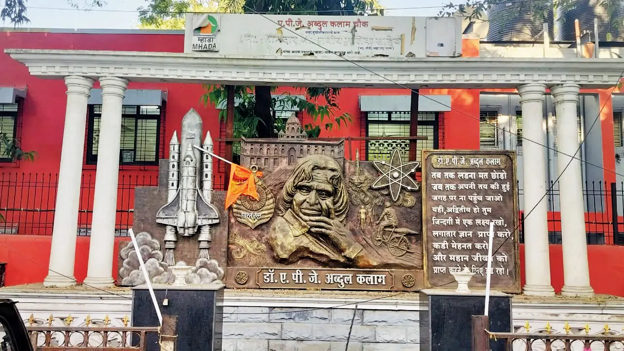 ​Cheetah Camp Residents reclaim dignity of Dr APJ Abdul Kalam statue in Mumbai 