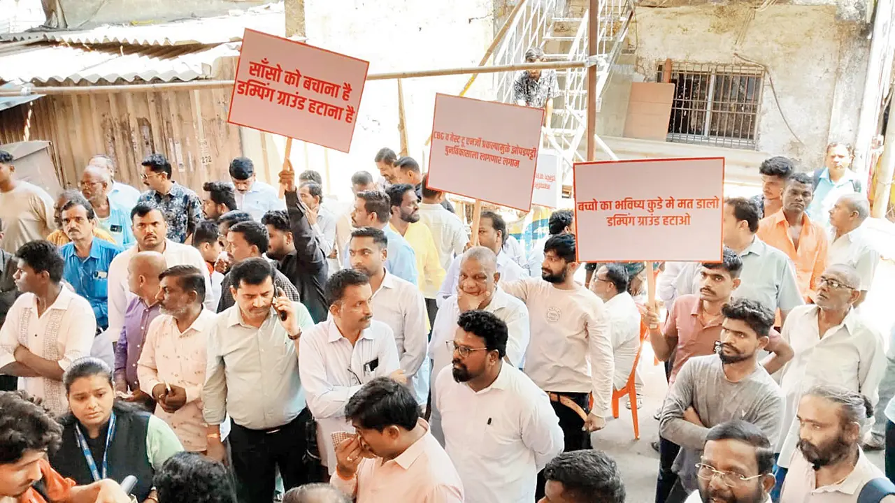 Why should only Turbhe suffer? Residents protest dumping ground plans