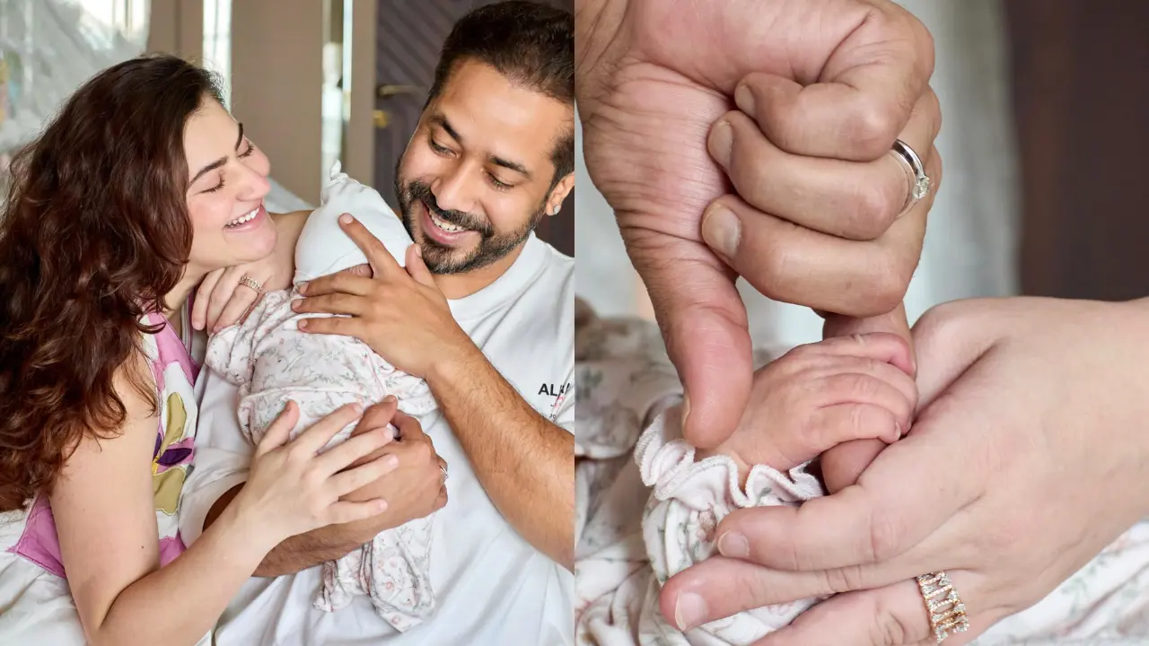 Abhishek Pathak and Shivaleeka Oberoi name their daughter Aarika 
