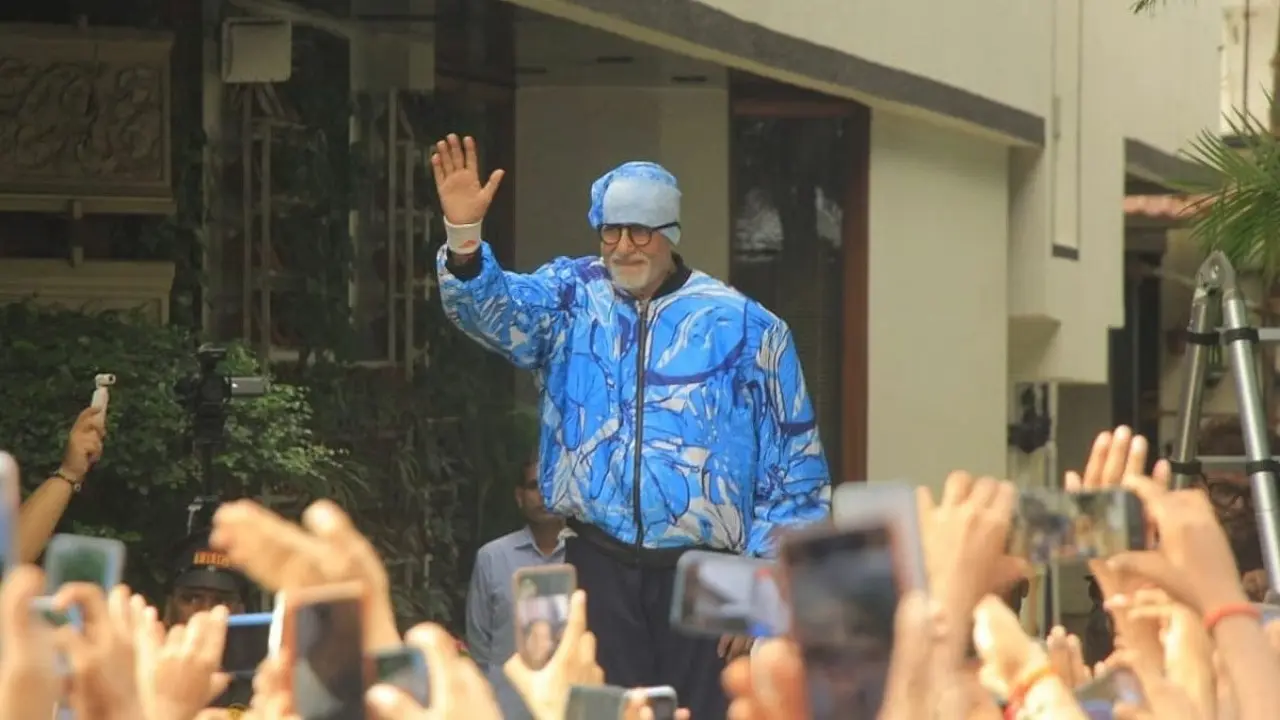 Watch: Amitabh Bachchan’s Sunday darshan turns chaotic as fan allegedly faints 