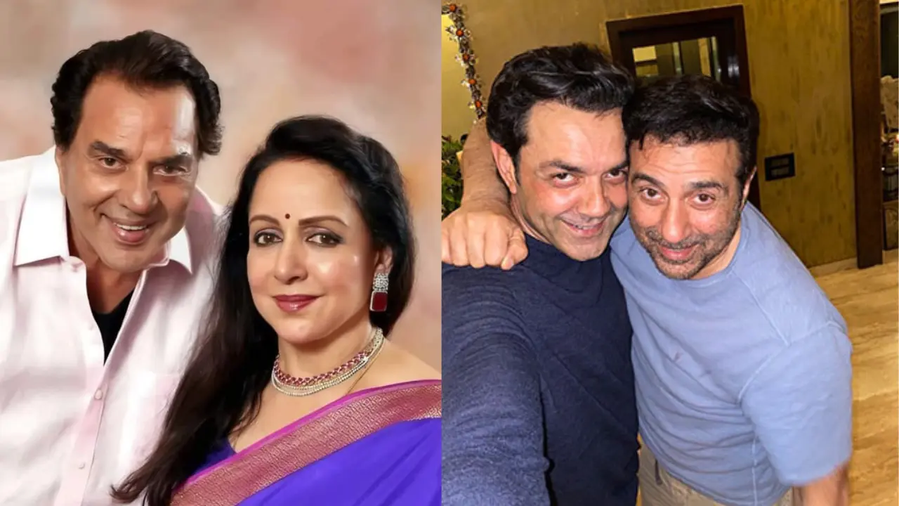 Hema Malini reaches Delhi to receive Dharmendra`s Padma Vibhushan Award 
