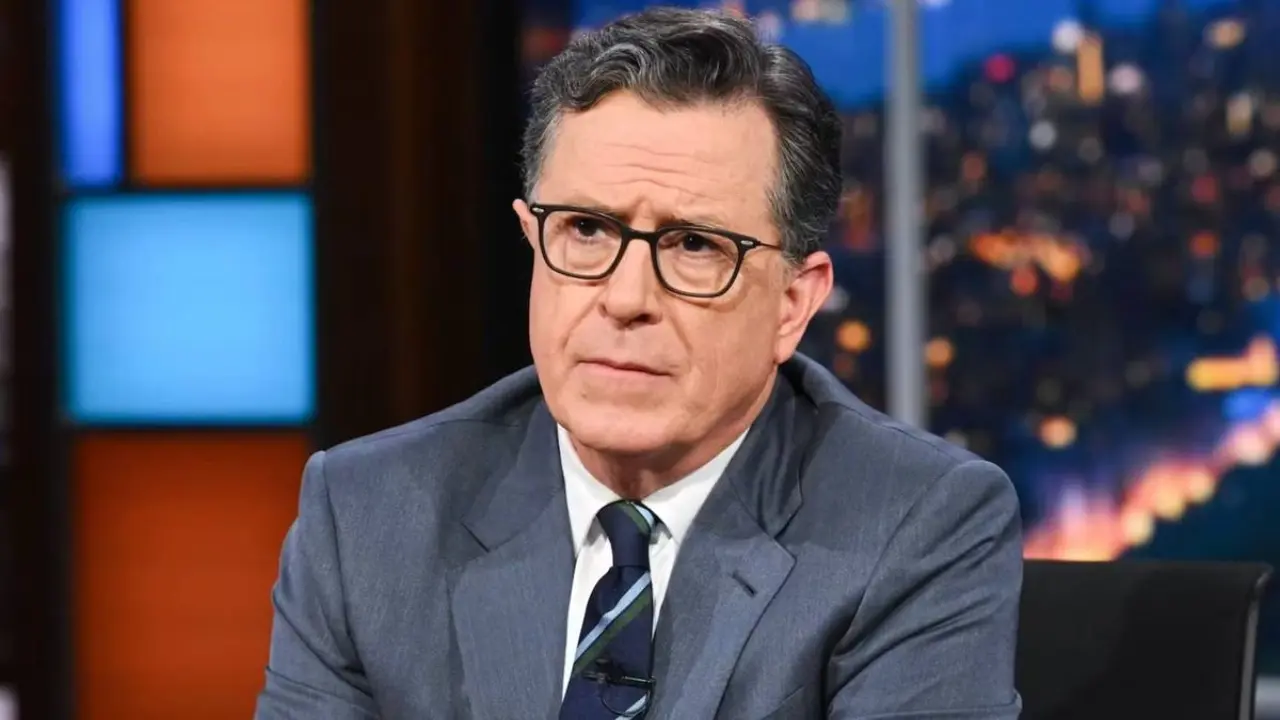 Donald Trump posts AI-created clip mocking Stephen Colbert; video goes viral 