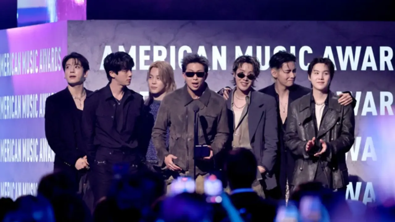 BTS dominate AMAs 2026; Kim Taehyung`s emotional speech wins hearts | Watch