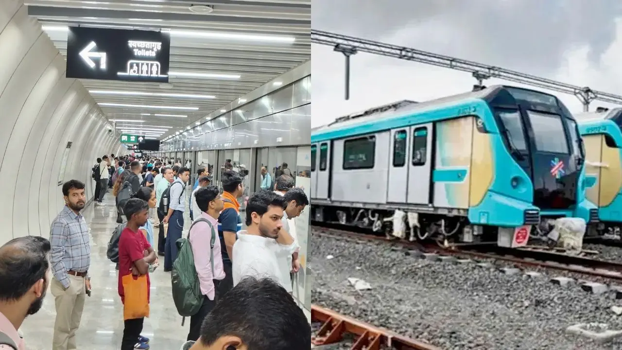 ​Mumbai: Aqua Line technical glitch disrupts Metro services during morning rush 