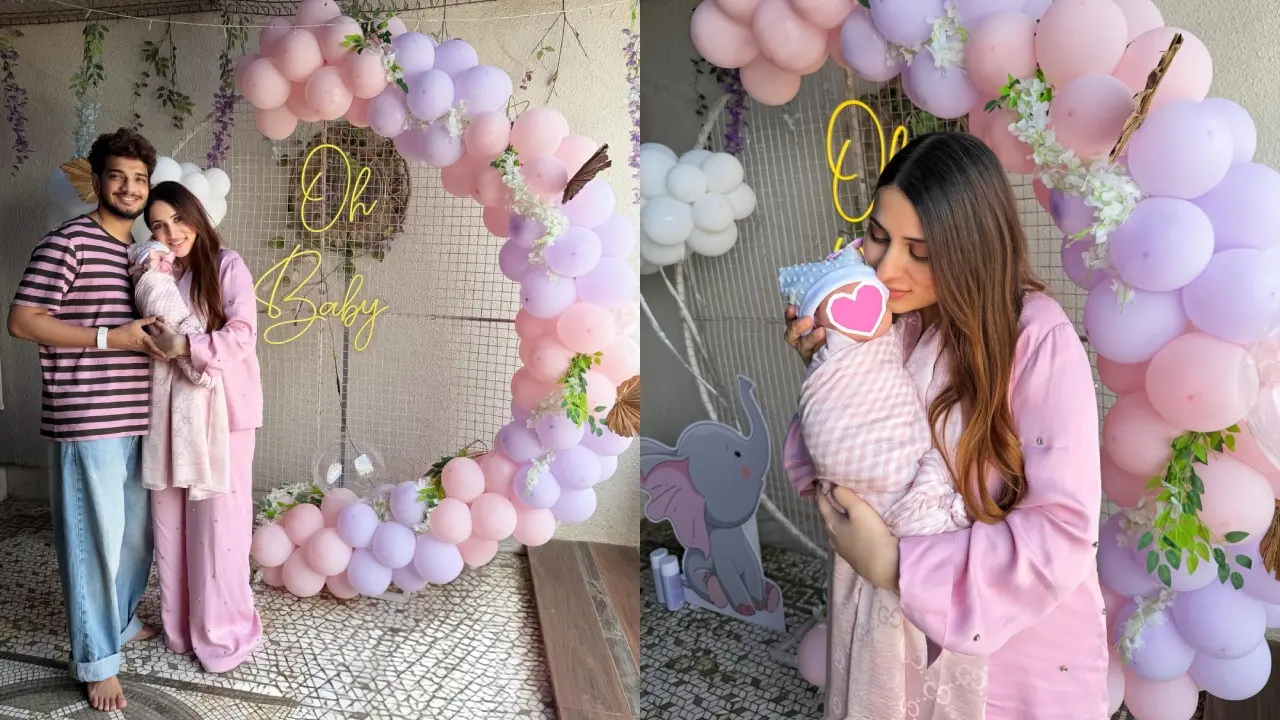 Munawar Faruqui, Mehzabeen Coatwala reveal name of their baby girl 