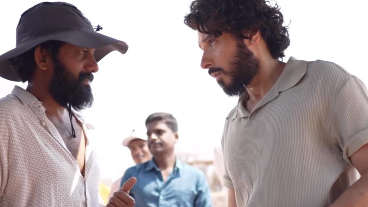 Peddi: Makers introduce Divyendu as Rambujji through BTS clip 