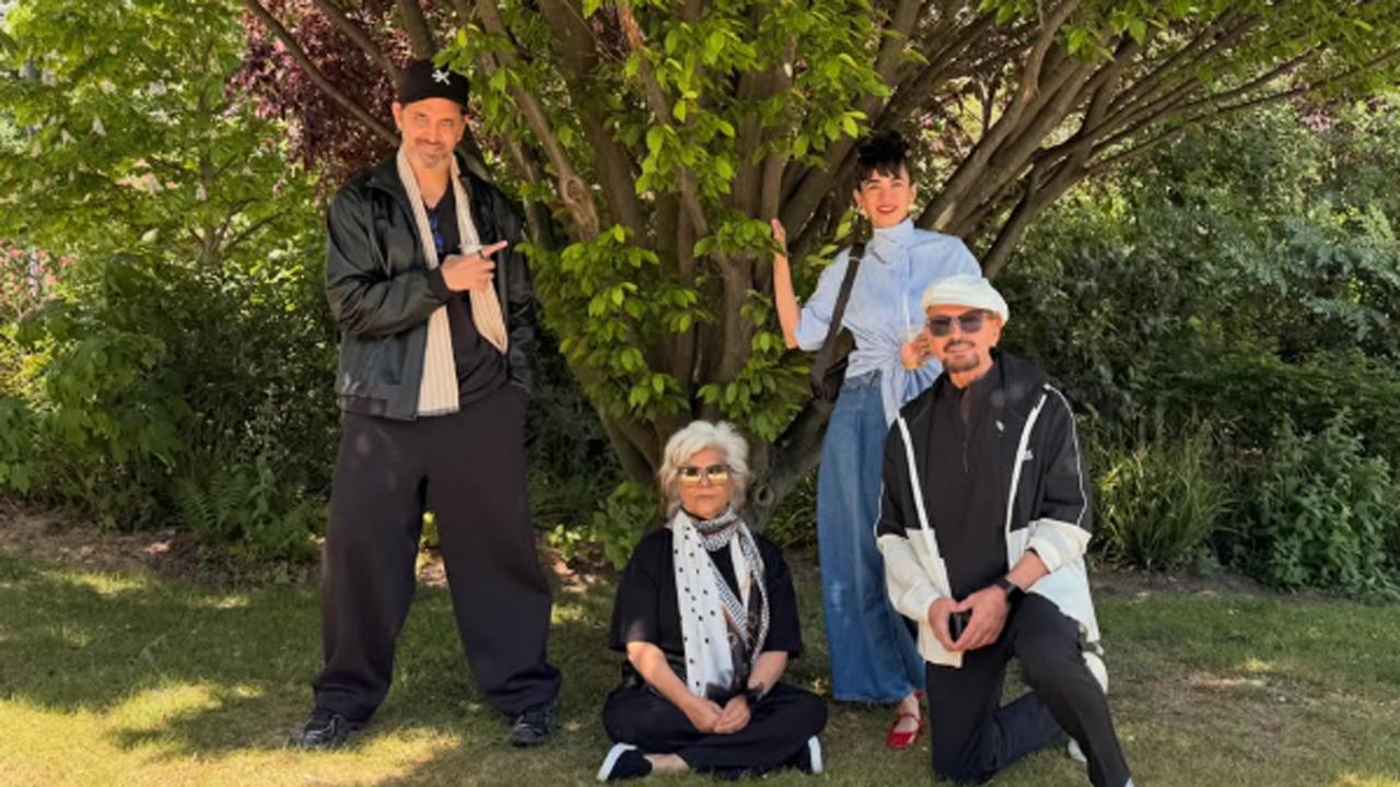 Saba Azad joins beau Hrithik Roshan`s family vacation in France 