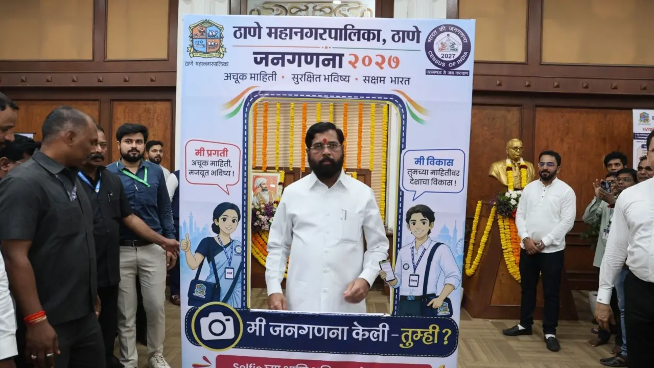 ​Shinde launches Census 2027 in Thane with self-enumeration drive 