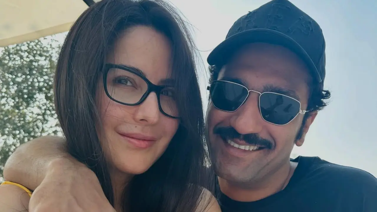 New parents Vicky Kaushal and Katrina Kaif introduce their son Vihaan to paps 